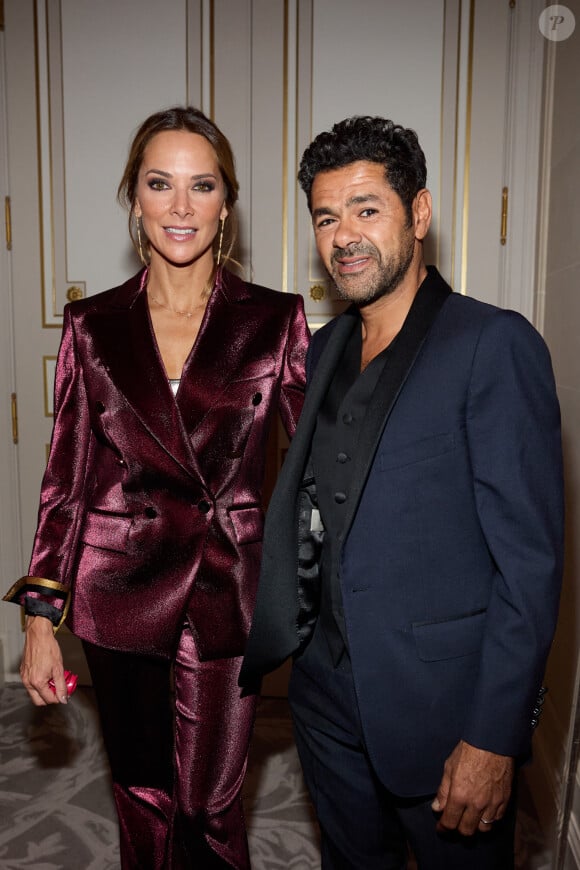 Exclusif - Mélissa Theuriau et Jamel Debbouze lors de la 11ème édition de la soirée Global Gift Gala à l'hôtel Four Seasons George V à Paris le 30 septembre 2023. © Cyril Moreau / Bestimage