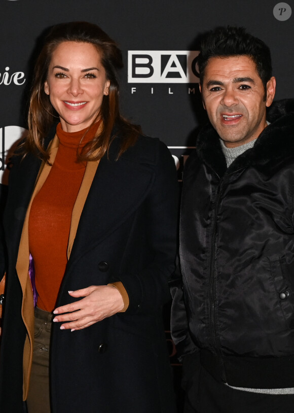 Mélissa Theuriau et son mari Jamel Debbouze - Première du film "A la belle étoile" au cinéma Le Grand Rex à Paris le 9 février 2023. © Codic Guirec/Bestimage