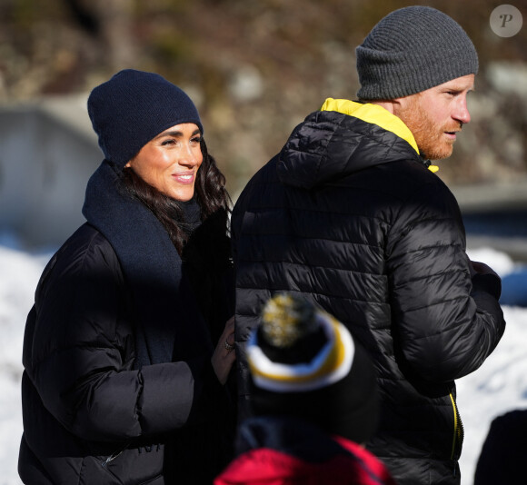 Bénéficie-t-elle du soutien de son mari Harry, miné par les problèmes de sa famille britannique ?
Le prince Harry et Meghan Markle en février 2024 à Vancouver © Darryl Dyck/The Canadian Press via ZUMA Press