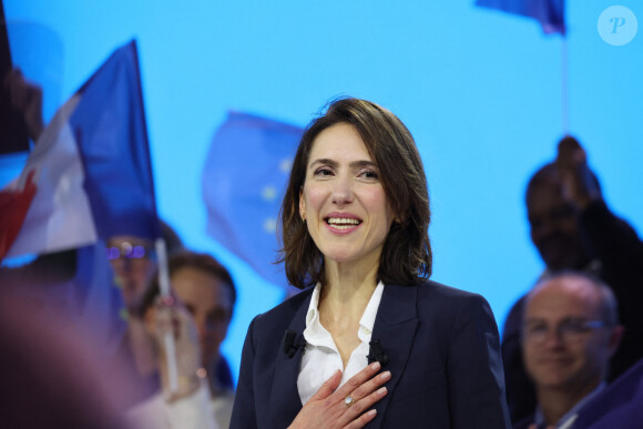 Valérie HAYER (tête de liste majorité présidentielle élections européennes 2024) lors du meeting Besoin d'Europe de la majorité présidentielle, au Grand Palais de Lille le 09/03/2024 © Laurent Sanson / Panoramic / Bestimage 