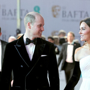 Le prince et la princesse de Galles assistent à la 76e cérémonie des British Academy Film Awards qui se tient au Southbank Centre's Royal Festival Hall à Londres, Royaume-Uni, le dimanche 19 février 2023. Photo par Chris Jackson/PA Wire/ABACAPRESS.COM