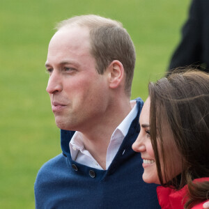 Le prince William, duc de Cambridge, et Catherine, duchesse de Cambridge, se joignent à une équipe de Heads Together London Marathon training day au Queen Elizabeth Olympic Park à Londres, au Royaume-Uni, le 5 février 2017. Photo par Anwar Hussein/EMPICS Entertainment/ABACAPRESS.COM