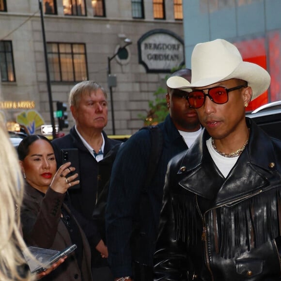 Pharrell Williams à New York.