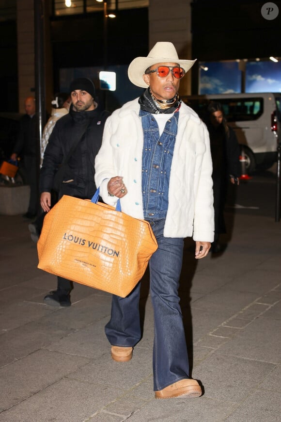 Pharrell Williams à Paris.