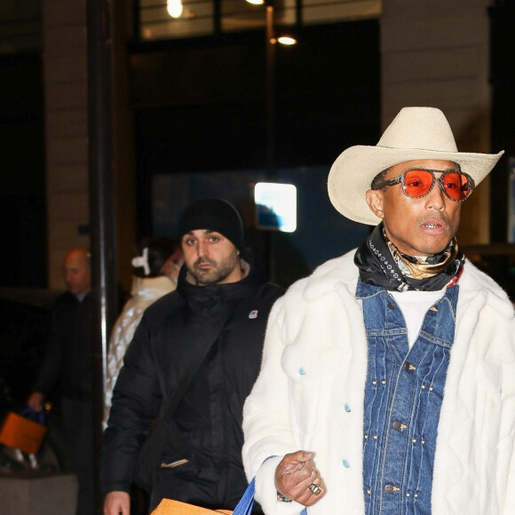 Pharrell Williams à Paris.