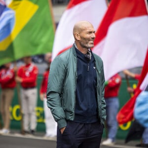 Zinedine Zidane - Départ des 24 Heures du Mans 2024, portrait lors de la grille de départ des 24 Heures du Mans 2024, 4ème manche du Championnat du Monde d'Endurance FIA 2024, sur le Circuit des 24 Heures du Mans, le 15 juin 2024 au Mans.