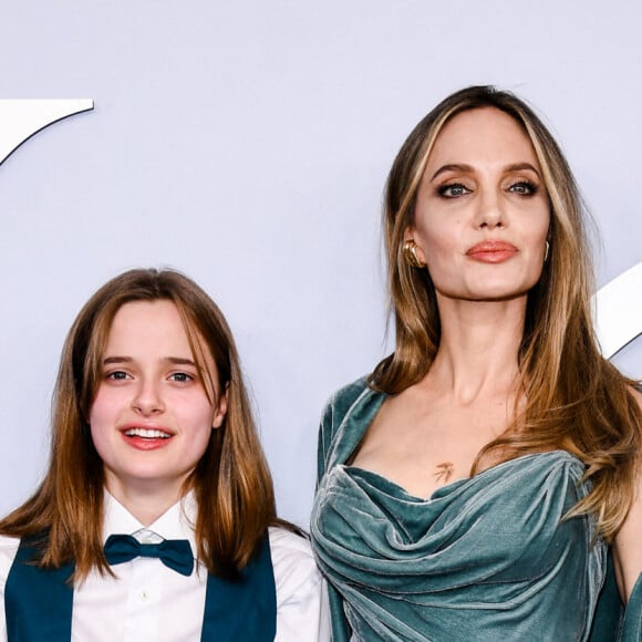 Angelina Jolie, Vivienne Jolie-Pitt aux Tony Awards à New York, le 16 juin 2024. Photo de Janet Mayer/INSTARImages/ABACAPRESS.COM