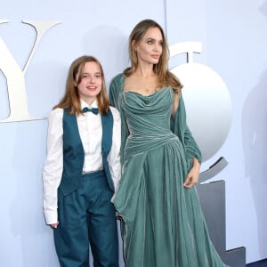 Angelina Jolie, Vivienne Jolie-Pitt aux Tony Awards à New York, le 16 juin 2024. Photo de Janet Mayer/INSTARImages/ABACAPRESS.COM