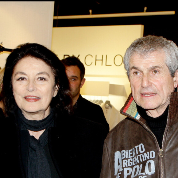 Claude Lelouch et Anouk Aimée (archive)