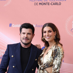 Vincent Niclo et Laury Thilleman - Photocall et cérémonie de clôture de la 63ème édition du Festival de Télévision de Monte-Carlo au Grimaldi Forum à Monaco le 18 juin 2024. © Denis Guignebourg / Bestimage