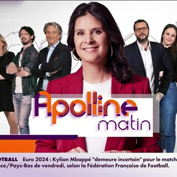 Chaque jour, RMC mise sur "Apolline Matin" pour accompagner le réveil des Français
L'équipe d'Apolline Matin