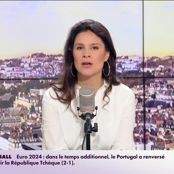 L'émission d'Apolline de Malherbe va subir un remaniement
Apolline de Malherbe dans "Apolline Matin"
