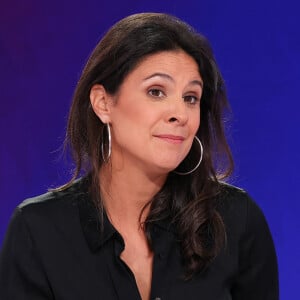 Apolline de Malherbe lors de la conférence de presse de rentrée BFM TV. - RMC du groupe Altice France à Paris, France, le 31 août 2023. © Coadic Guirec/Bestimage 