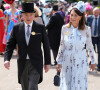 Mais ce mercredi, elle n'était pas à la Royal Ascot, avec ses parents Carole et Michael.
Carole et Michael Middleton, les parents de la princesse de Galles, assistent au deuxième jour de la course hippique Royal Ascot, le 19 juin 2024. 