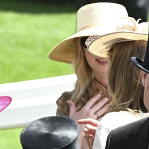 Le prince William de Galles - La famille royale d'Angleterre aux courses hippiques "Royal Ascot 2024" à Ascot. Le 19 juin 2024 © Tim Merry / MirrorPix / Bestimage 