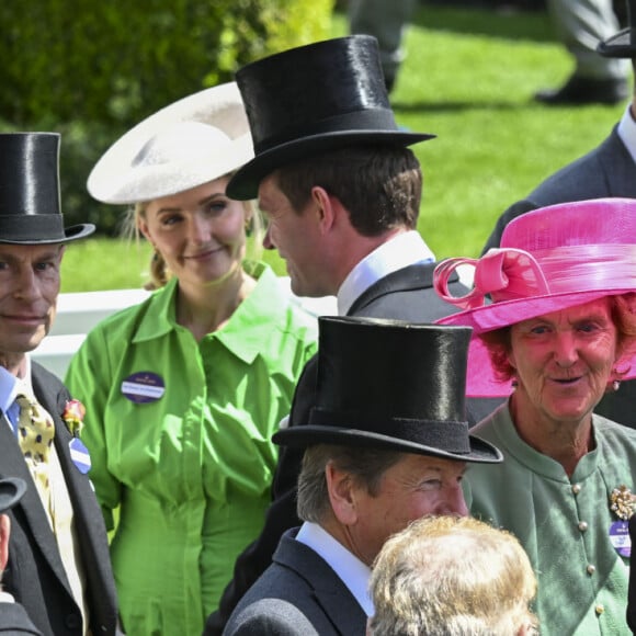 Le prince William de Galles - La famille royale d'Angleterre aux courses hippiques "Royal Ascot 2024" à Ascot. Le 19 juin 2024 © Tim Merry / MirrorPix / Bestimage 