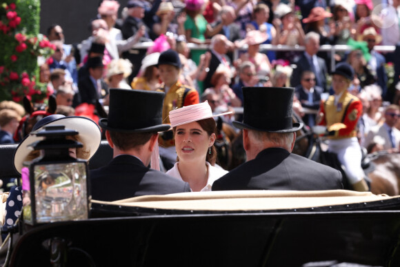 La princesse Eugenie d'York - La famille royale d'Angleterre aux courses hippiques "Royal Ascot 2024" à Ascot. Le 19 juin 2024 © Tim Merry / MirrorPix / Bestimage 