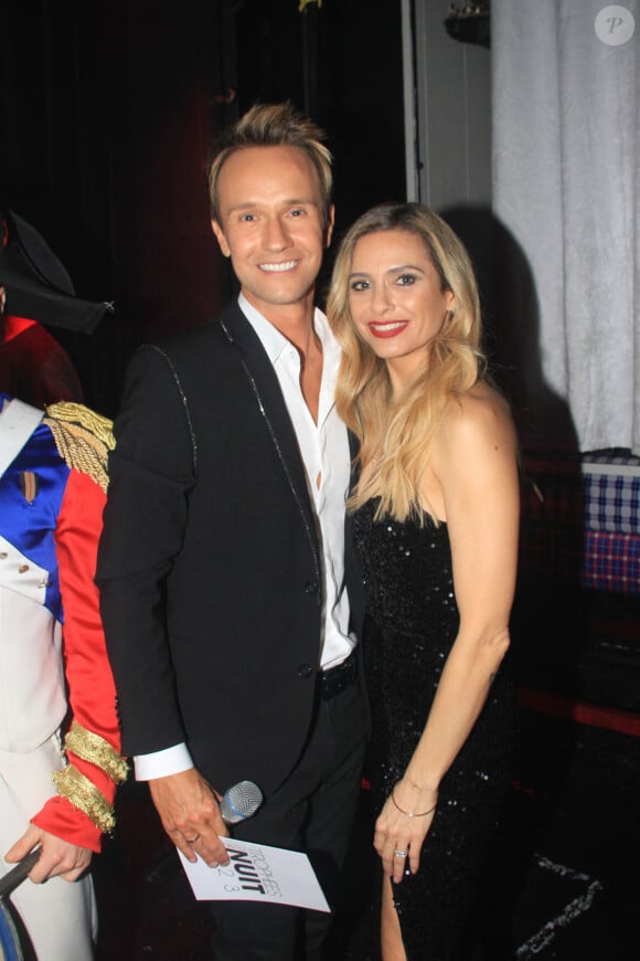 Exclusif - Cyril Féraud et Clara Morgane - 29ème édition de la remise des Trophées de la nuit au Paradis Latin à Paris le 29 janvier 2024. © Philippe Baldini / Bestimage 