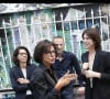 Neuf mois après l'inauguration en présence de Rachida Dati, les fans se disputent les billets d'entrée
Charlotte Gainsbourg, Rachida Dati, maire du 7ème arrondissement de Paris, Lorraine Dauchez, Fondatrice, ARTEUM lors de l'inauguration de la Maison Gainsbourg, rue de Verneuil à Paris le 14 septembre 2023. La maison ouvrira ses portes au public à partir du 20 septembre 2023. Le légendaire intérieur de Serge Gainsbourg au 5 bis rue de Verneuil, est accompagné en face, au numéro 14, d'un musée, d'une librairie-boutique et du Gainsbarre : café en journée et piano-bar de nuit. Ensemble ils forment la Maison Gainsbourg, première institution culturelle dédiée à la transmission de l'oeuvre et de l'histoire de Serge Gainsbourg. © Alain Guizard / Bestimage 