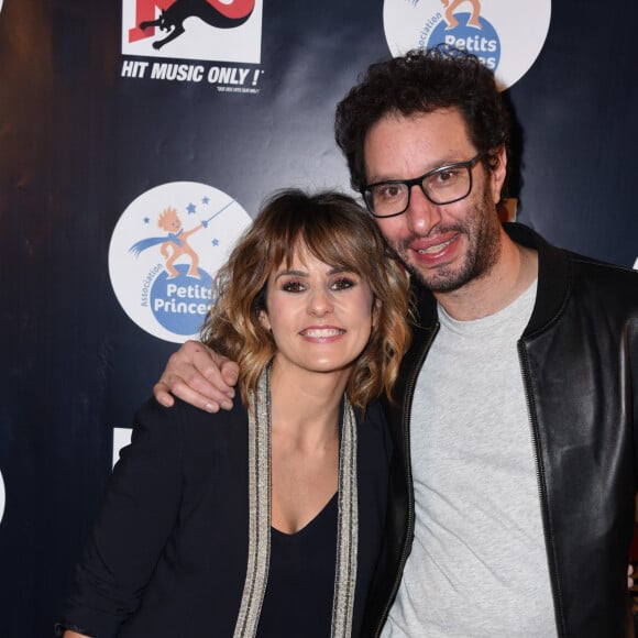 Faustine Bollaert et Manu Lévy à la soirée du 7000e reve de l'Association Petit Prince au Casino de Paris, le 17 décembre 2018. Alain Apaydin/ABACAPRESS.COM