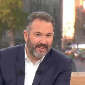 Depuis janvier, Bruce Toussaint présente "Bonjour !" sur TF1
Bruce Toussaint sur le plateau de "Bonjour !"