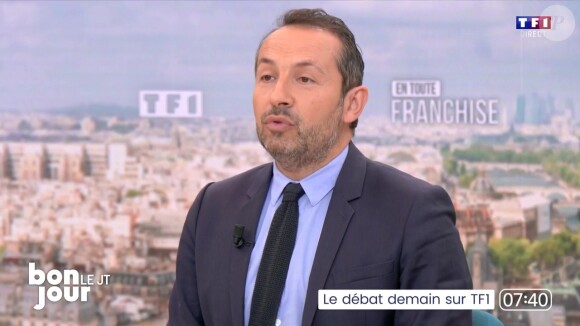 A moins d'une semaine du premier tour des élections législatives anticipées, Adrien Gindre a fait face à Sébastien Chenu
Sébastien Chenu sur le plateau de "Bonjour !"