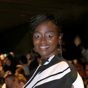 Aïssa Maïga au Front Row du défilé de mode Haute-Couture automne-hiver 2024/2025 "Stephane Rolland" lors de la Fashion Week de Paris, France, le 25 juin 2024. © Bertrand Rindoff/Bestimage 