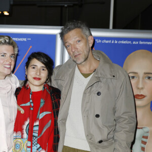 Cécile Cassel, Prune Nourry, Vincent Cassel - Avant-Première du film "Serendipity" au MK2 Bibliothèque à Paris le 21 Octobre 2019. © Marc Ausset-Lacroix/Bestimage