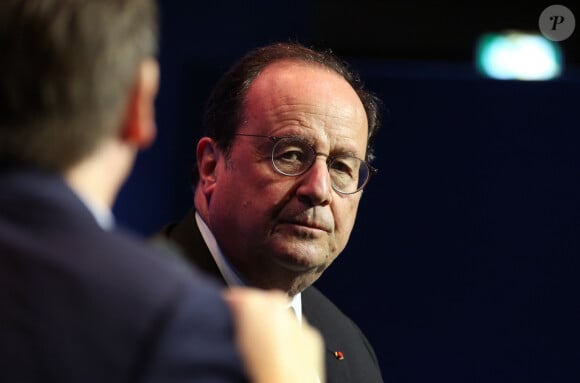 Exclusif - François Hollande clôture le 6ème salon mondial de l'écologie "World Impact Summit 2024" à Bordeaux, France, le 8 mars 2024. © Patrick Bernard/Bestimage 
