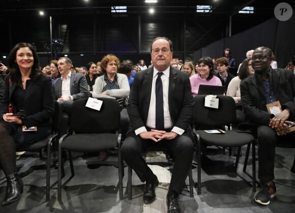 Exclusif - François Hollande clôture le 6ème salon mondial de l'écologie "World Impact Summit 2024" à Bordeaux, France, le 8 mars 2024. © Patrick Bernard/Bestimage 