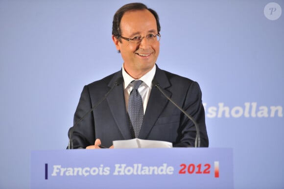 Conférence de presse de François Hollande à la maison de l'Amérique latine © Guillaume Gaffiot /Bestimage