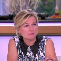 Anne-Elisabeth Lemoine et son équipe face à une invitée qui craque en direct et s'excuse, la voix en sanglots