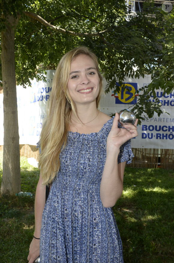 Alice Raucoules - Trophée des Etoiles du 56ème mondial "La marseillaise à Pétanque" à Marseille le 1er juillet 2017. © Patrick Carpentier/Bestimage 