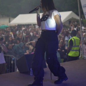 La chanteuse Vitaa au "Coeur de Sillery Festival" organisé par la Fondation Franco-britannique de Sillery, le samedi 29 juin 2024