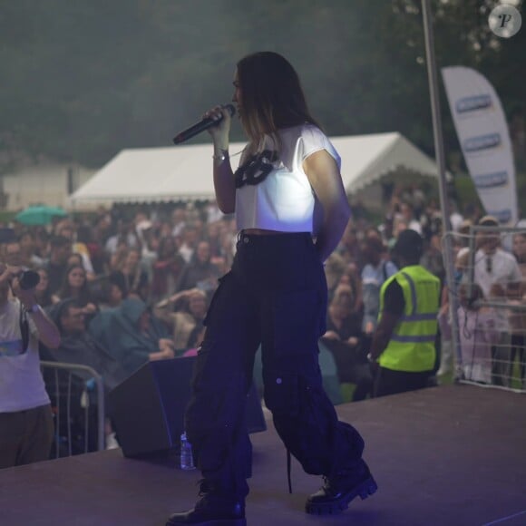 La chanteuse Vitaa au "Coeur de Sillery Festival" organisé par la Fondation Franco-britannique de Sillery, le samedi 29 juin 2024