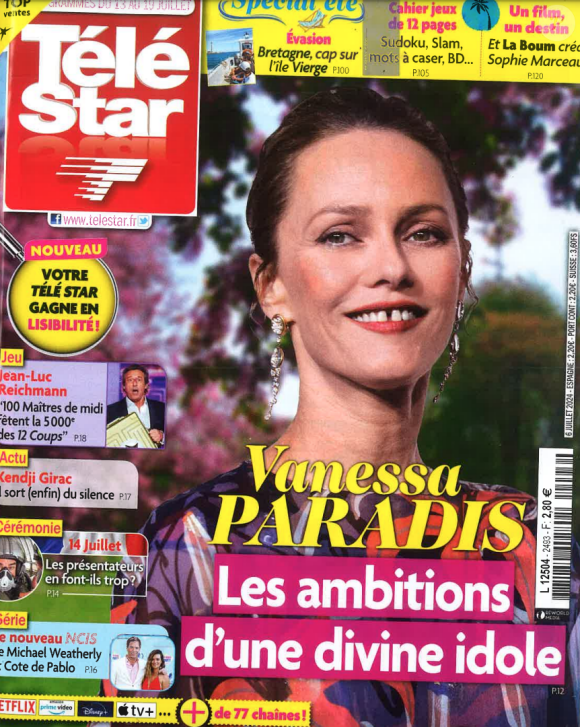 Magazine "Télé Star", en kiosques le 8 juillet 2024