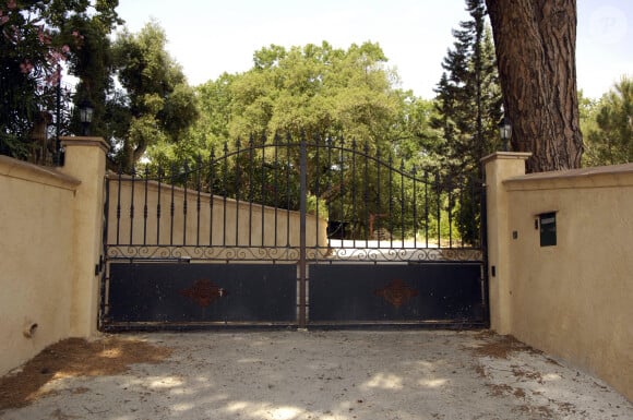 La maison de Vanessa Paradis et Johnny Depp située à Plan-de-la-Tour près de Saint-Tropez.  Photo by ABACAPRESS.COM