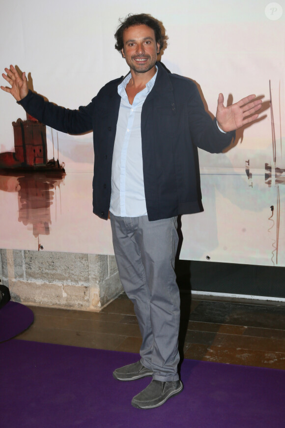 Bruno Salomone - Photocall du film "Le secret d'Elise" lors du 17ème Festival de Fiction TV de La Rochelle. Le 10 septembre 2015