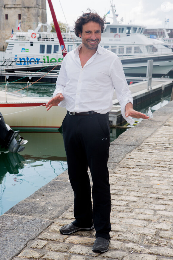 Bruno Salomone - Photocall de "le secret d'Elise" dans le cadre du 17ème festival de fiction TV de La Rochelle sur le Vieux Port à La Rochelle le 11 septembre 2015