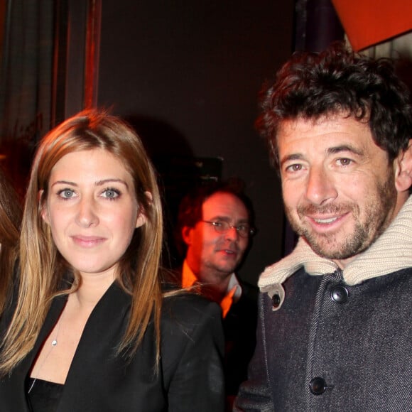 Amanda Sthers et Patrick Bruel à Paris le 31 janvier 2013.