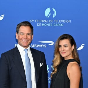 Michael Weatherly et Cote de Pablo sont deux anciennes têtes d'affiche de la série "NCIS"
Michael Weatherly et Cote de Pablo durant la cérémonie d'ouverture du 63ème Festival de Télévision de Monte-Carlo au Grimaldi Forum à Monaco. © Bruno Bebert/Bestimage