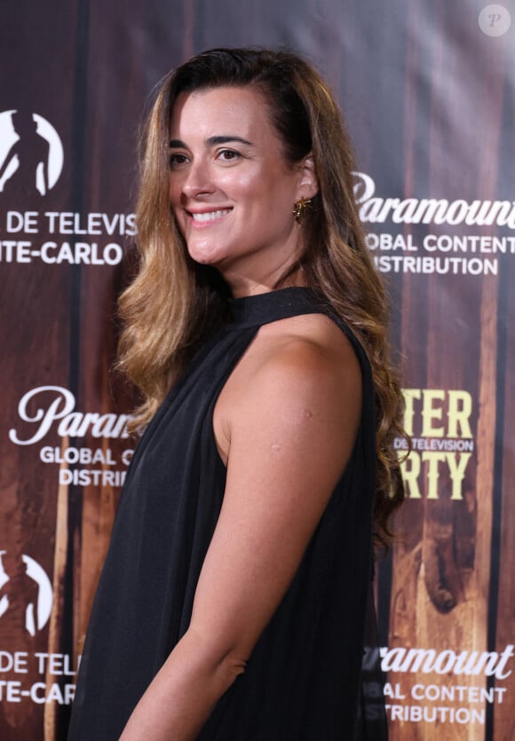 Cote de Pablo au photocall de l'after-party de la cérémonie d'ouverture du 63ème Festival de Télévision de Monte-Carlo à Monaco, le 14 juin 2024. © Denis Guignebourg/BestImage 