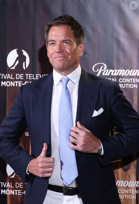 Michael Weatherly au photocall de l'after-party de la cérémonie d'ouverture du 63ème Festival de Télévision de Monte-Carlo à Monaco, le 14 juin 2024. © Denis Guignebourg/BestImage 