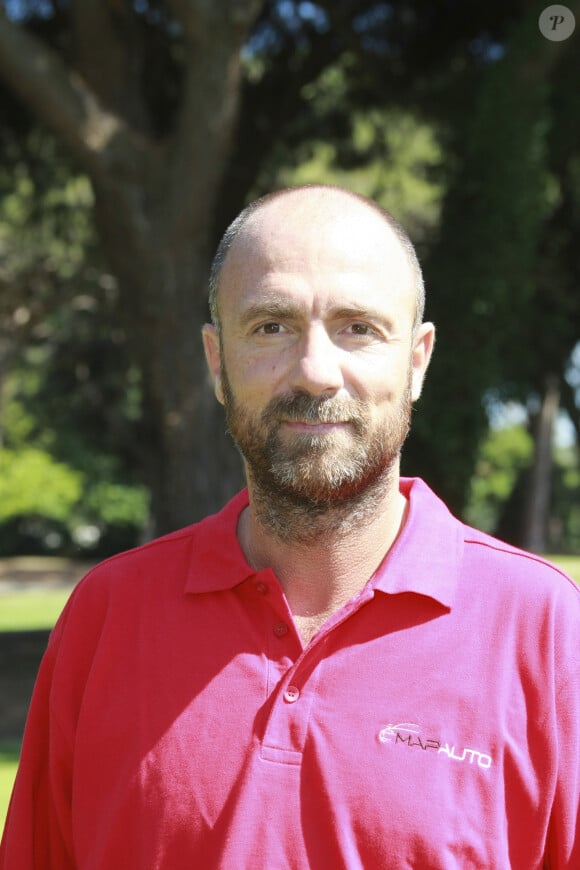 Christophe Dugarry - Compétition "Old Course" lors du Mapauto Golf Cup à Cannes Mandelieu, au profit des enfants malades, avec 3 soirées, dont une de gala avec ventes aux enchères. Le 9 juin 2017