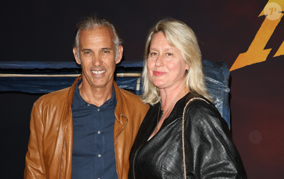 Paul et Luana Belmondo - Première du film "Indiana Jones et le Cadran de la destinée" au cinéma Le Grand Rex à Paris le 26 juin 2023. © Coadic Guirec/Bestimage