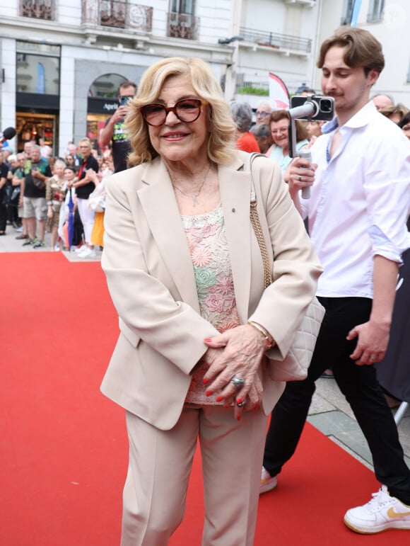 Exclusif - Nicoletta - Arrivées au photocall de la 3ème édition du Festival du Cinéma Français et de la Gastronomie d'Aix-les-Bains. Le 7 juin 2024 © Denis Guignebourg / Bestimage 