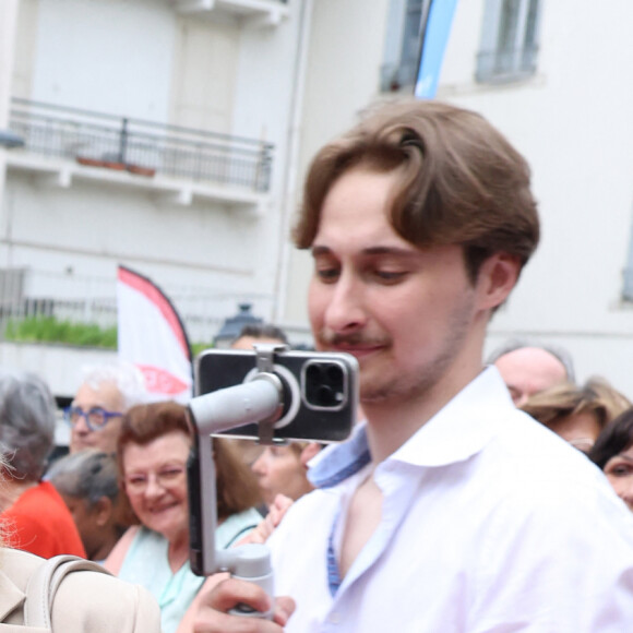 Exclusif - Nicoletta - Arrivées au photocall de la 3ème édition du Festival du Cinéma Français et de la Gastronomie d'Aix-les-Bains. Le 7 juin 2024 © Denis Guignebourg / Bestimage 