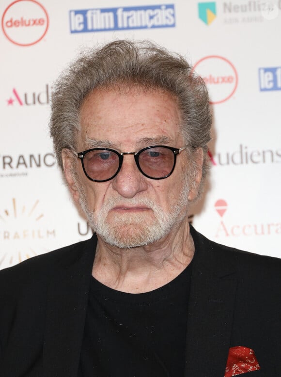 Eddy Mitchell (Trophée d'honneur Accuracy) - 31ème cérémonie des Trophées du film français à l'hôtel Intercontinental à Paris le 6 février 2024. Ces Trophées récompensent notamment les champions du box-office et des audiences, ainsi que l'exploitant de l'année, trois duos producteur-réalisateur en cinéma et audiovisuel, le film documentaire et la personnalité de l'année, désignée par les lecteurs. © Coadic Guirec/Bestimage