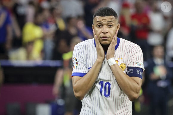 L'attaquant des Bleus n'a pas été à la hauteur de l'évènement lors de l'Euro
 
Kylian Mbappé - Déception des joueurs du France apres defaite - Demi-finale de l'Euro 2024 entre l'Espagne et la France (2-1) à Munich en Allemagne le 9 juillet 2024.