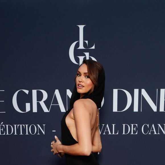 Diane Leyre (miss France 2022) - Photocall de la soirée de gala "le Grand Dîner" au Palais Bulles à Théoule-sur-mer lors du 77ème Festival International du Film de Cannes le 18 mai 2024. © Christophe Clovis / Bestimage